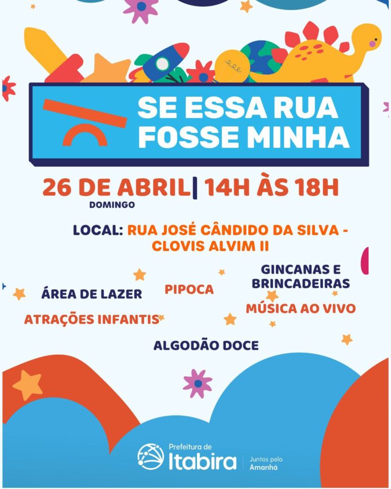 Bairro Clóvis Alvim II recebe programação gratuita de lazer neste domingo