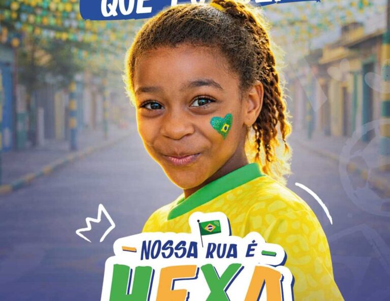 Concurso Nossa Rua é Hexa está de volta em Itabira para mobilizar bairros durante a Copa do Mundo