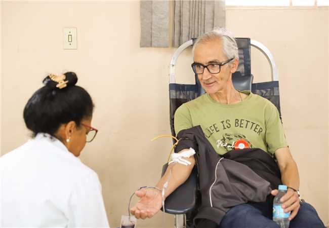 Doe sangue, doe vida: ação em Santa Bárbara mobiliza população em corrente de solidariedade